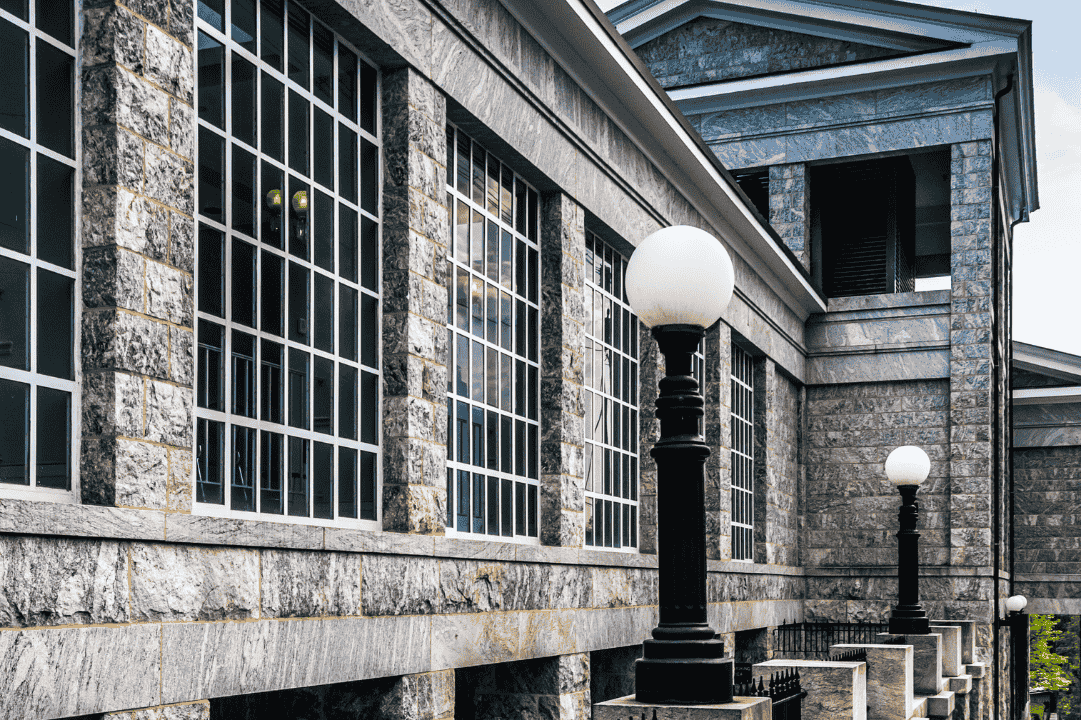 The Howard County Circuit Courthouse in Ellicott City, Maryland